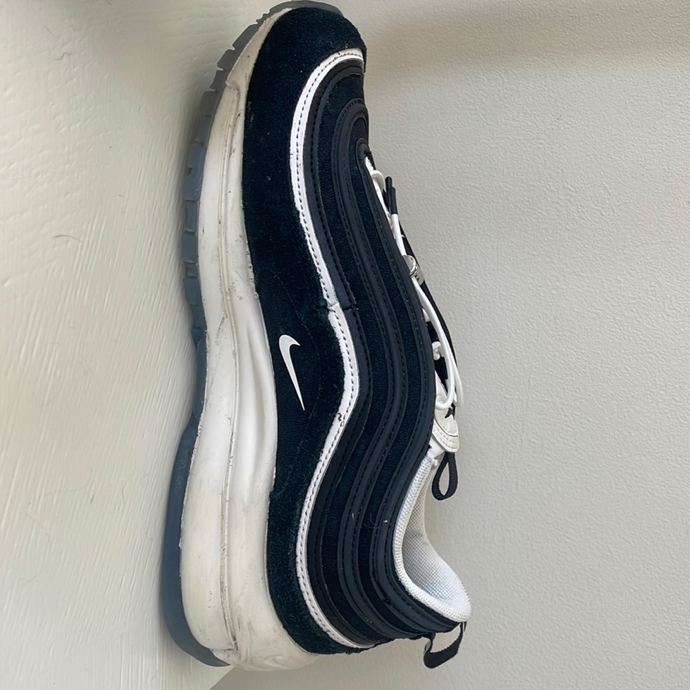 Air Max 97 PRM Sneaker in Black, Phantom, & Particle Grey